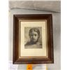 Image 2 : Vintage Degas art print nice frame 16 1/4 x 20 1/2"