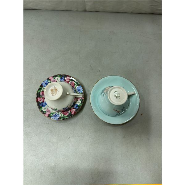 Ainsley/paragon cups and saucers