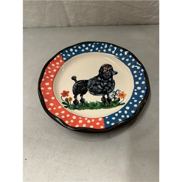Anthropology 10 Nathalie Lete poodle plate