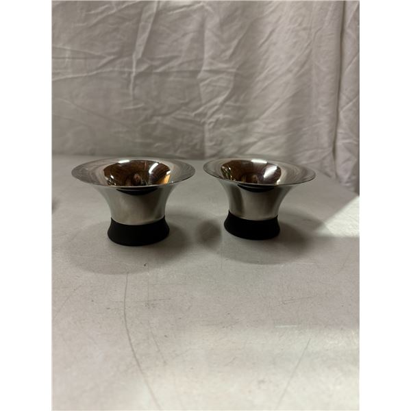 Vintage Erik Bagger , Danish votive candleholders