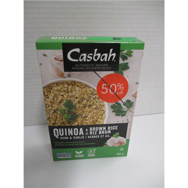 SHELF PULLS (AS IS):  QUINOA & BROWN RICE (180G) - BOX