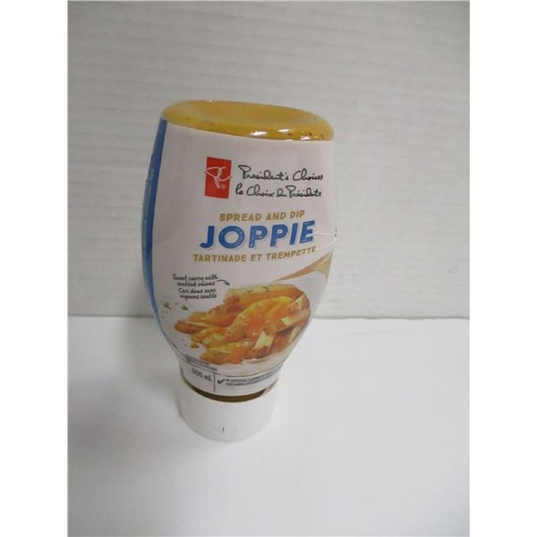SHELF PULLS (AS IS):  JOPPIE SPREAD/DIP (300 ML) - BOTTLE