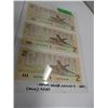 Image 2 : 3 - 1986 CRISP CANADA $2 BANK NOTES