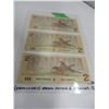 Image 2 : 3 - 1986 CANADA $2 BANK NOTES