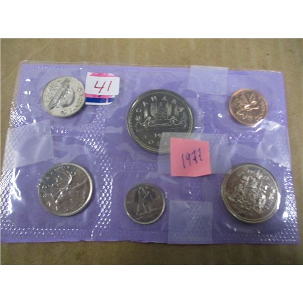 1977 PROOF CANADA MINT SEALED COIN SET