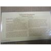 Image 2 : LITERARY ART SERIES 22 KARAT GOLD SHIELD STAMP