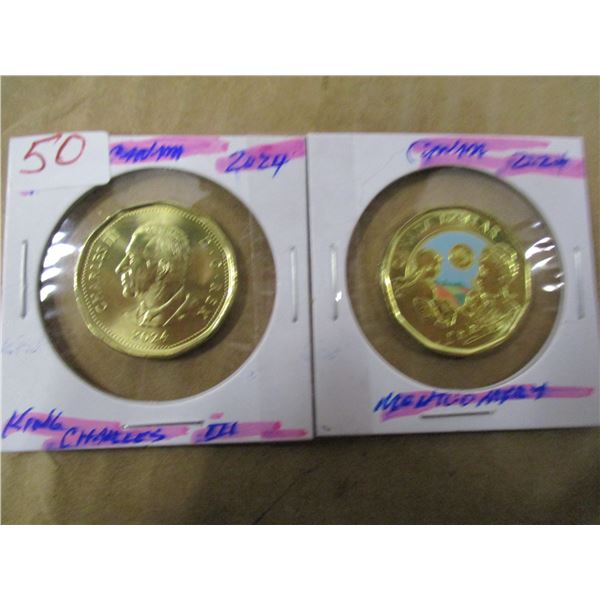 2024 KING CHARLES III MONTGOMERY COLORED DOLLAR SET