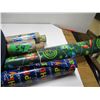 Image 1 : ESTATE:  BLACK BAG C/W WRAPPING PAPER