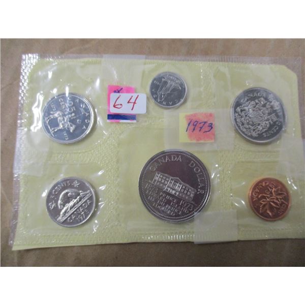 1973 PROOF CANADA MINT SEALED COIN SET