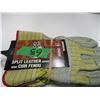 Image 1 : STORE CLOSE-OUT (AS IS):  2 PAIR LEATHER GLOVES (SIZE MEDIUM)
