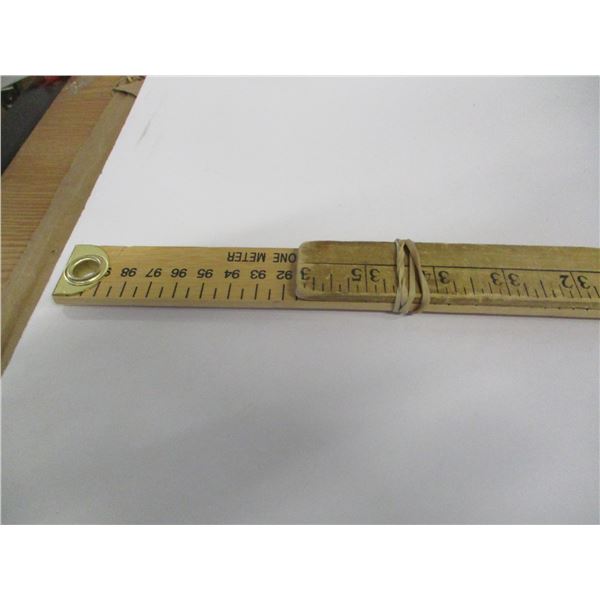 ESTATE:  2 YARD STICK & 1 - 3 METRE STICK