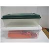 Image 1 : ESTATE:  2 PLASTIC CONTAINERS