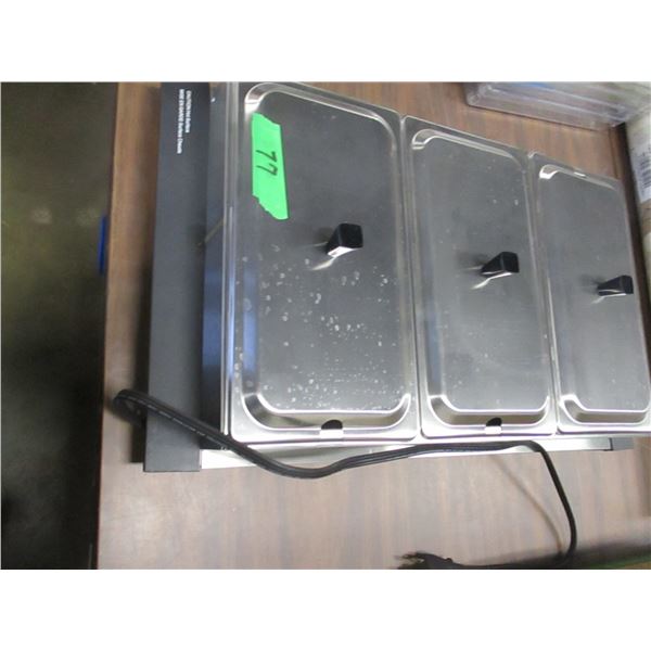 ESTATE:  3 SECTION HEATING UNIT