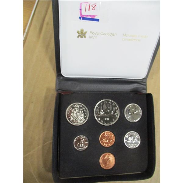 1980 PROOF CANADA DOUBLE PENNY MINT COIN SET