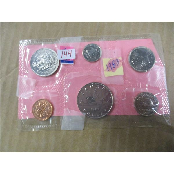 1983 PROOF CANADA MINT SEALED COIN SET