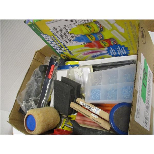 ESTATE:  FLAT C/W HARDWARE, MISC