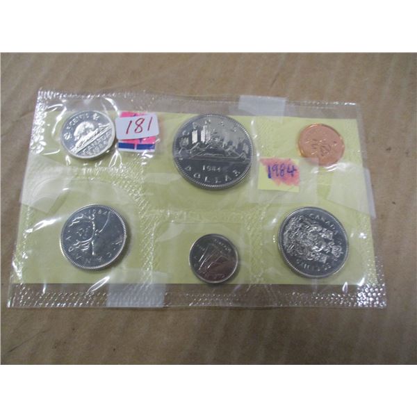 1984 PROOF CANADA MINT SEALED COIN SET