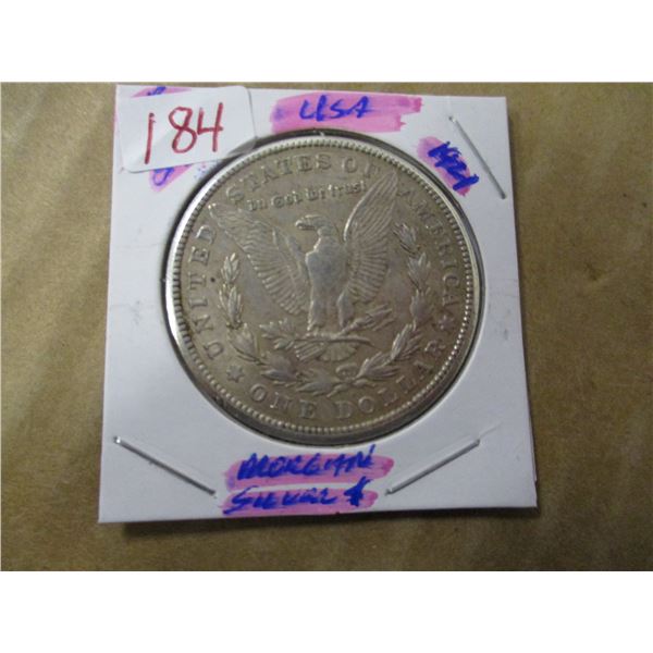 1921 USA MORGAN SILVER DOLLAR
