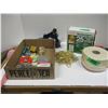 Image 1 : ESTATE:  CHRISTMAS LIGHT BULBS, TAPE DISPENSER, ETC
