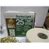 Image 2 : ESTATE:  CHRISTMAS LIGHT BULBS, TAPE DISPENSER, ETC