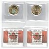 Image 1 : 2 x 2024 $1. L.M. Montgomery,  PCCS MS64 Color & MS65 Color,  Professional Coin Certification System
