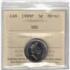 Image 1 : 1999P 5¢ NBU ICCS MS67