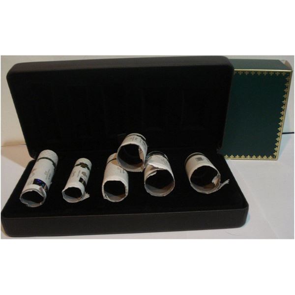 2023 King Charles III Box Set "NO COINS", 6 Special Wrap Empty Roll, 5¢ 10¢ 25¢ 50¢ $1. $2.