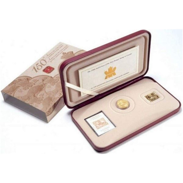 2001 Proof Beaver 3¢ Coin & Stamp Set