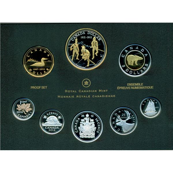 2012 Canada Fine Silver Proof Set, New as issued, Tax Exempt
