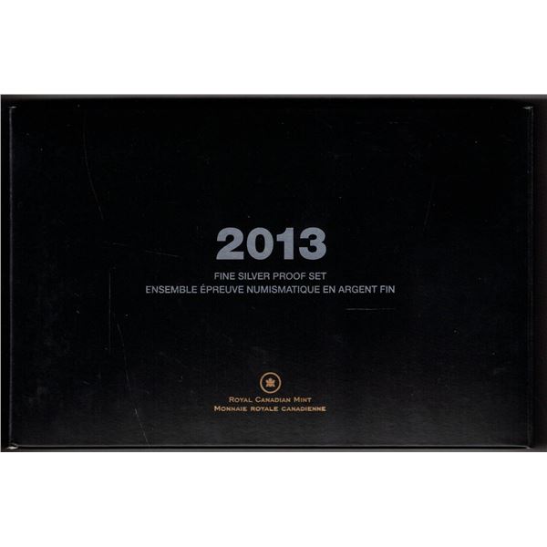 2013 Canada Fine Silver Proof Set, New as issued, Tax Exempt