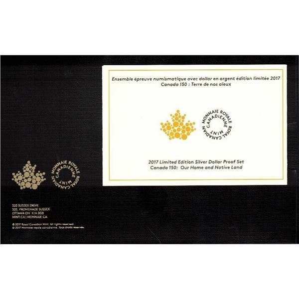 2017 Canada 150 Silver Dollar Special Edition Proof Set