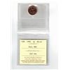 1990 Canada 1¢; Red, NBU, Certified ICCS MS67