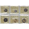 Image 1 : MS66 - 2023 5-cent to $2 PCCS Full Run 6pcs(Professional Coin Certification System).
