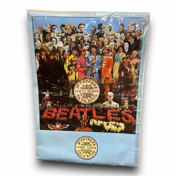 Large The Beatles Sgt. Peppers Lonely Hearts Club Band Poster