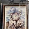 Image 2 : Framed Print & Dream Catcher Collage "A Dream Is A Powerful Thing", Signed By Artist, 179/950