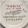 Image 2 : Vintage Rosita Ambassador War Set By Simpsons Potters, Approx 41 Pieces