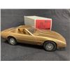 Image 2 : Vintage 1986 Gold Corvette Dealers Promo Car, In Original Box