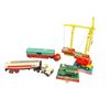 Image 1 : Assorted Vintage Miniature Die Cast Trucks, Corgi Tower Crane, Corgi Horse Box, Schinsei Mini Power,