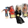 Image 2 : 5 Vintage Action Figures, 1974 Batman, Red Ninja, 1974 Spock, Night Crawler & Disney Snow White Witc