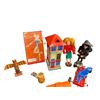 Image 2 : Box Full Of Collectibles, Dolls, Vintage Chocolate Box With Puzzle, Trains, Go-Kart Toy, Etc..