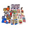 Image 1 : Box Full Of Collectibles And Toys, Pez, California Raisin, Action Figures, Thermos, Etc..