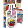 Image 8 : Box Full Of Collectibles And Toys, Pez, California Raisin, Action Figures, Thermos, Etc..