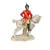 Image 2 : Vintage Porcelain 15Th Regiment Of Light Dragoons 1760 Figurine