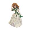Image 2 : Vintage Porcelain Belle Of The Barbeque Plate Figurine