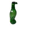 Image 2 : Vintage Green Glass Eagle Decanter