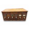 Image 2 : Early Oak Filing Cabinet