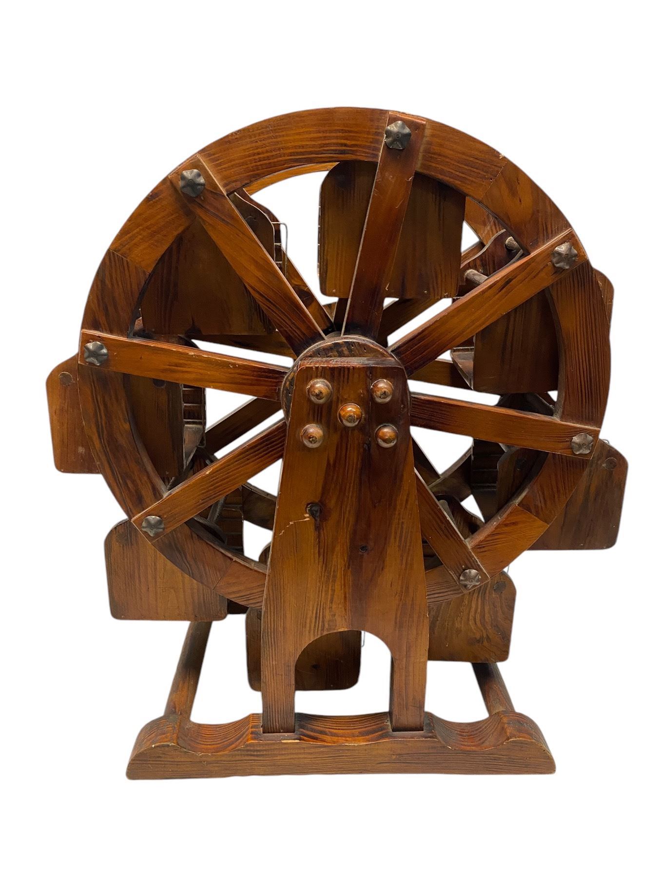 Vintage Wooden Water Wheel - The Mad Picker Antiques & Collectibles