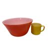 Image 2 : 4 Pieces Of Fire King & Pyrex