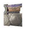 Image 2 : 7 Assorted Vintage Printers Blocks, Hudson's Bay Company, Lions International, Etc..