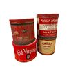 Image 2 : 4 Vintage Smoking Tobacco Tins & Shell X100 Motor Oil Tin